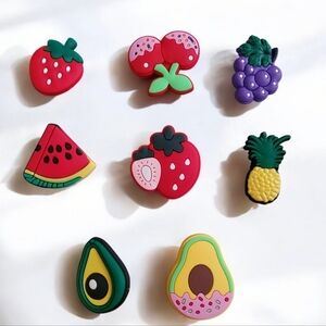 Fruit Croc Charms